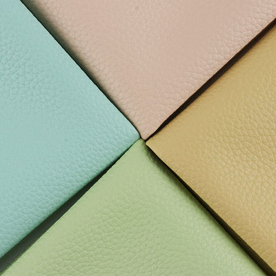 کیسه دست مصنوعی لیچی از چرم PU با کف مسواک زده ضخامت 1.2 میلی متر