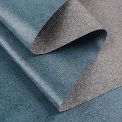 0.7mm PU Retro مایکرو فیبر چرم برای کفش دوستانه با محیط زیست راحت