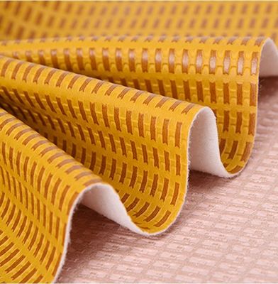 رنگ چند گزینه ای استرا مات چرم پلاید PVC بافتن چرم مصنوعی کیف دست کیف کفش