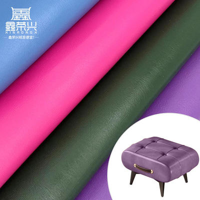 پارچه چرم بافتنی PVC با ضخامت 0.6 میلی‌متر برای مبلمان و روکش خودرو