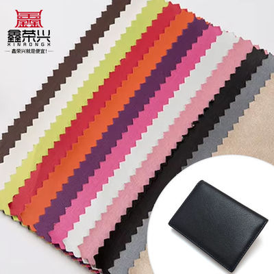 PU 0.5 غیر بافته ابریشم پوست ساده کیف پول جعبه کفش Ntoebook آلبوم عکس چرم پارچه مصنوعی چرم جعلی