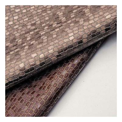 عمده فروشی پی وی سی طرح دانه سنگی مرواریدی چرم مصنوعی مصنوعی بسته بندی کیف پول جعبه کفش دفترچه یادداشت پارچه چرم مصنوعی
