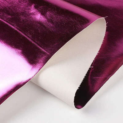 فیلم فلزی PU R61 دانه گوسفند پوست مصنوعی پوشاک کیف پول جعبه کفش کیف یادداشت پارچه پوست جعلی