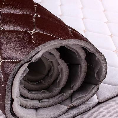 کفپوش ماشين مواد چرم ساختگي PVC الماس بريده شده PVC اسفنج چرم