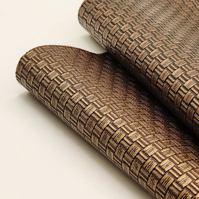 کیسه بسته بندی پروژه های چرم جعلی پی وی سی بافندگی مس باستانی