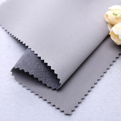 پوست کفش مخملی غنی PU ضد باکتری پوست جعلی نوع PU تنفس پذیر