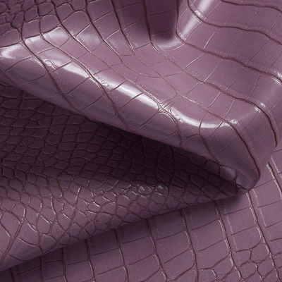 کوله دست کروکودیل پارچه چرم نیمه PU ضخامت 1.2mm سفارشی