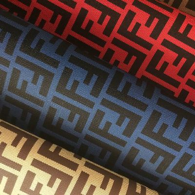 چاپ شده دو حرف F PVC جعلي چمدان کیسه کیف پول کیف تلفن بسته هدیه جعبه پارچه چرم