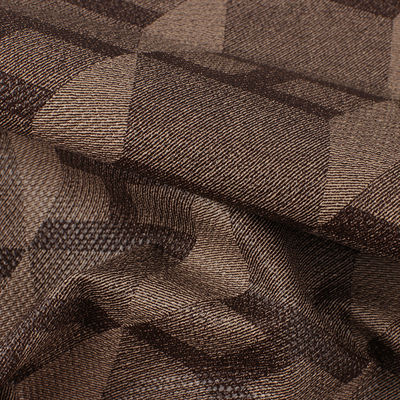 پارچه چرم مصنوعی پی وی سی کوله دست چاپ شده رترو چرم واقعی