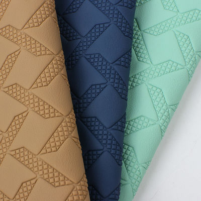 تشک های کف ماشین سفارشی چرم با الگوی بافته شده PVC مواد چرم ضد قارچ