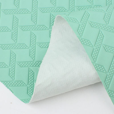 تشک های کف ماشین سفارشی چرم با الگوی بافته شده PVC مواد چرم ضد قارچ