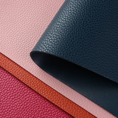 دو طرفه پوست پی وی سی لیچی برای کیسه ها / فرش میز سازگار با محیط زیست