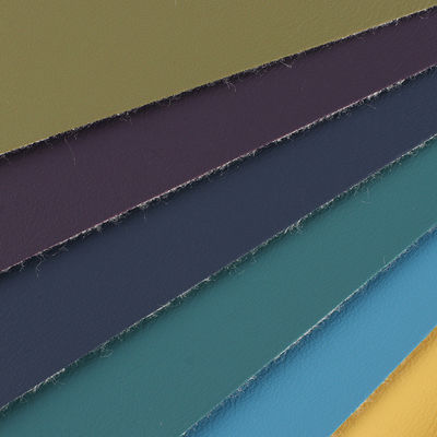 0.8mm ضخامت پوست PVC با پوشش پارچه ای برای مبلمان