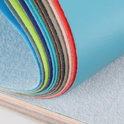 0.8mm ضخامت پوست PVC با پوشش پارچه ای برای مبلمان