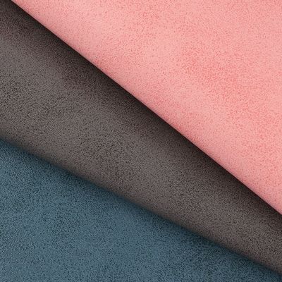 0.7mm PU Retro مایکرو فیبر چرم برای کفش دوستانه با محیط زیست راحت