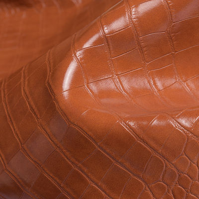 کروکودیل کوله ی دستی PVC با نقوش تزئینی جعبه ی جواهرات بسته بندی پارچه ی چرمی PVC