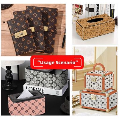 0.5mm پارچه پوست چاپي PVC براي کيسه ها، نوټ بوک ها، کيسه هاي تلفن