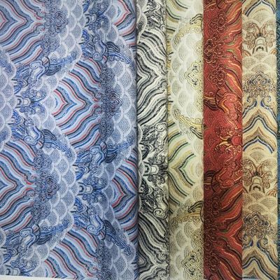 پلاستیک مصنوعی پی وی سی ماکرام چاپی پارچه پوست جعلی سبک فیلم برای کیف لپ تاپ تلفن پوسته تزئینی و صنایع دستی استفاده برای مبل خوب