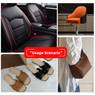 D90 لیچی پارچه چرم جعلی 150CM گسترده PVC چرم مصنوعی مصنوعی برای کیف مبل صندلی ماشین کفپوش مبل