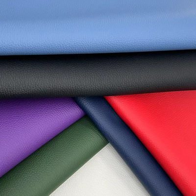 D90 لیچی پارچه چرم جعلی 150CM گسترده PVC چرم مصنوعی مصنوعی برای کیف مبل صندلی ماشین کفپوش مبل