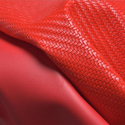 پی وی سی مدل بافته شده بافت مصنوعی پوست مصنوعی برای کیف مبل صندلی صندلی ماشین کیف پول تزئینات کمربند پارچه چرم جعلی