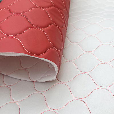 PVC 3mm اسفنج بافت ساختگی پوست مصنوعی ضد خراش ضد آب پوشش مبلمان نرم برای مبل صندلی ماساژ صندلی ماشین