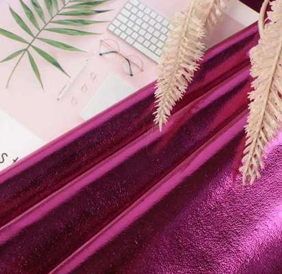 فیلم فلزی PU R61 دانه گوسفند پوست مصنوعی پوشاک کیف پول جعبه کفش کیف یادداشت پارچه پوست جعلی