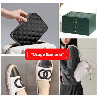 1.8mm ضخیم PVC برگهای برگه دار شده نوار های مصنوعی چرم مصنوعی ضد آب کیسه تشک میز کفش کیف پول تزئین کمربند کاناپه