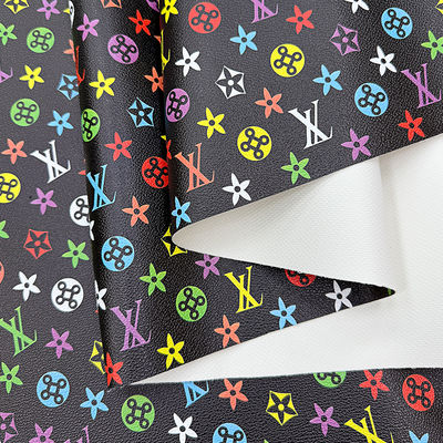 چرم ساختگی چاپی PVC ضد آب برای کیسه ها و صنایع دستی