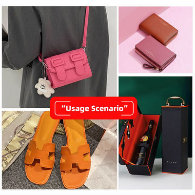 PVC Saffiano Cross Pattern Synthetic Leather برای مبلمان 54 اینچ عرض