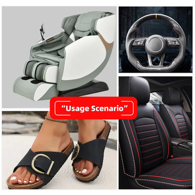 پوست PVC برای پوشش صندلی ماشین مقاوم در برابر سایش ضد آب 0.8mm