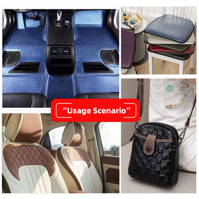 6.0 میلی متر پو لیوریتان فوم PVC پوست برای پوشش صندلی ماشین