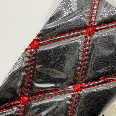 کفپوش چرمی PVC سفارشی دوزی شده خودرو با ضخامت 4.6 میلی‌متر با پد فوم، مناسب برای صندلی‌های خودرو، مبل‌ها و کیف‌ها با طرح برجسته و گلدوزی شده