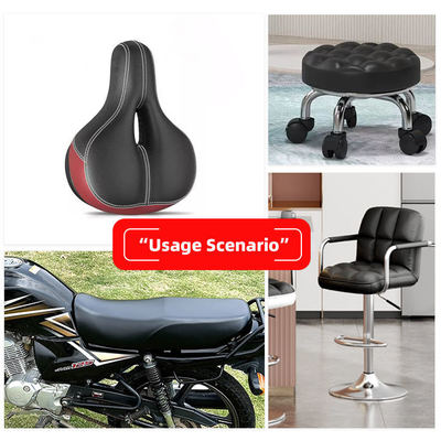 PVC 0.7 / 0.9mm رنگ دار پوست مصنوعی 4 راه کشش