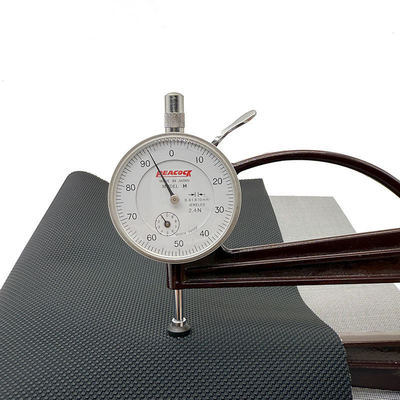 PVC 0.7 / 0.9mm رنگ دار پوست مصنوعی 4 راه کشش