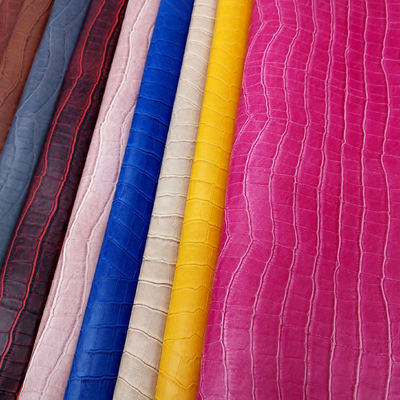 PVC بامبو دانه پوست مصنوعی مصنوعی کیف پول جعبه کفش Ntoebook پارچه چرم جعلی