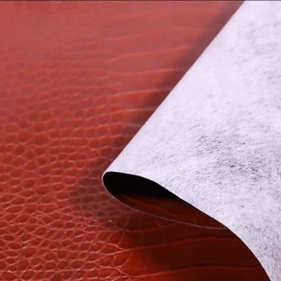 پی وی سی دانه تمساح پوست مصنوعی کیف پول جعبه کفش Ntoebook پارچه چرم جعلی