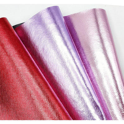 چرم مصنوعی طرح متقاطع فیلتر فیلم فلزی پی وی سی کیف دستی کیف پول کفش دفترچه یادداشت پارچه چرم مصنوعی