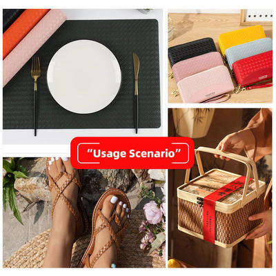 چرم مصنوعی بافت برجسته فلزی براق PVC برای بسته بندی کیف پول جعبه کفش دفترچه یادداشت پارچه چرم مصنوعی