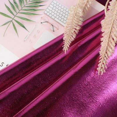 فیلم فلزی PU R61 دانه گوسفند پوست مصنوعی پوشاک کیف پول جعبه کفش کیف یادداشت پارچه پوست جعلی