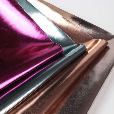 فیلم فلزی PU R61 دانه گوسفند پوست مصنوعی پوشاک کیف پول جعبه کفش کیف یادداشت پارچه پوست جعلی