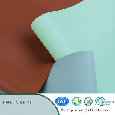 چرم مصنوعی نیمه PU 1.3 میلی‌متری با دانه ماسه‌ای برای کیف پول، کفش، دفترچه یادداشت، زیرانداز رومیزی و پارچه