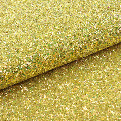 لاستیک PU درخشان درخشان چسبیده شش گوشه ای درخشان پارچه پوست مصنوعی برای کفش کیسه های کمان صنایع دستی کلاه پارچه چرم جعلی