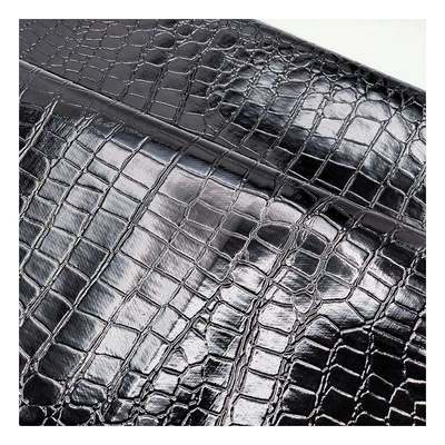 مدل سنگ درخشان بالا مدل پوست مصنوعی PVC مدل حیوانات کفش کیف و کیف پارچه چرم جعلی