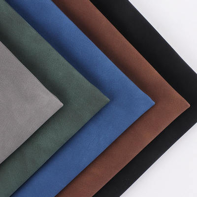 چرم مصنوعی بافت‌دار و دو رنگ از جنس پوست گوسفند نوبوک برای تزئین کیف، کفش، کیف پول، دفترچه یادداشت و قاب