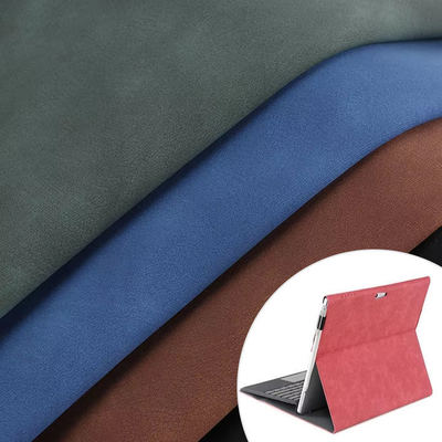 چرم مصنوعی بافت‌دار و دو رنگ از جنس پوست گوسفند نوبوک برای تزئین کیف، کفش، کیف پول، دفترچه یادداشت و قاب