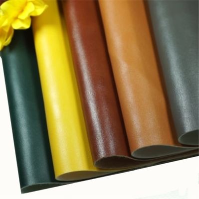 1.1mm Thickness 54/55" Width PVC Leather with 58 Colors for Bags Shoes and Furniture