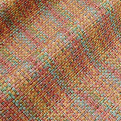 چرم مصنوعی PVC با ضخامت 0.8 میلی‌متر و عرض 137 سانتی‌متر با چاپ حصیر در 5 رنگ