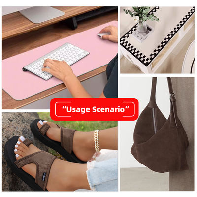 چرم مصنوعی PVC با ضخامت 1.1 میلی‌متر و عرض 54/55 اینچ، مقاوم در برابر لکه برای کیف، کفش و مصارف تزئینی