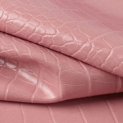 پارچه PVC چرم ساختگی با الگوی حیوانی 137 سانتی متر عرض و پشت دو طرفه